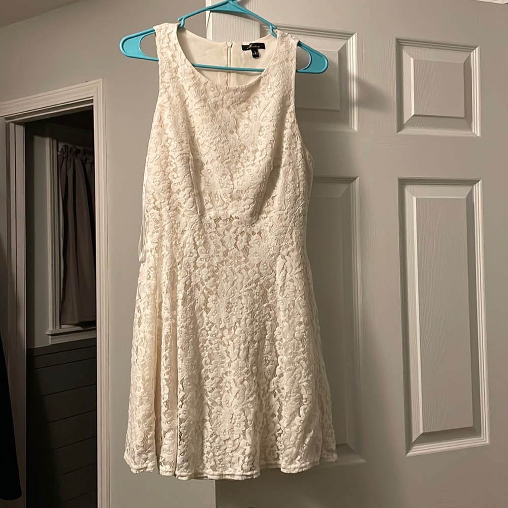 White Slater dress